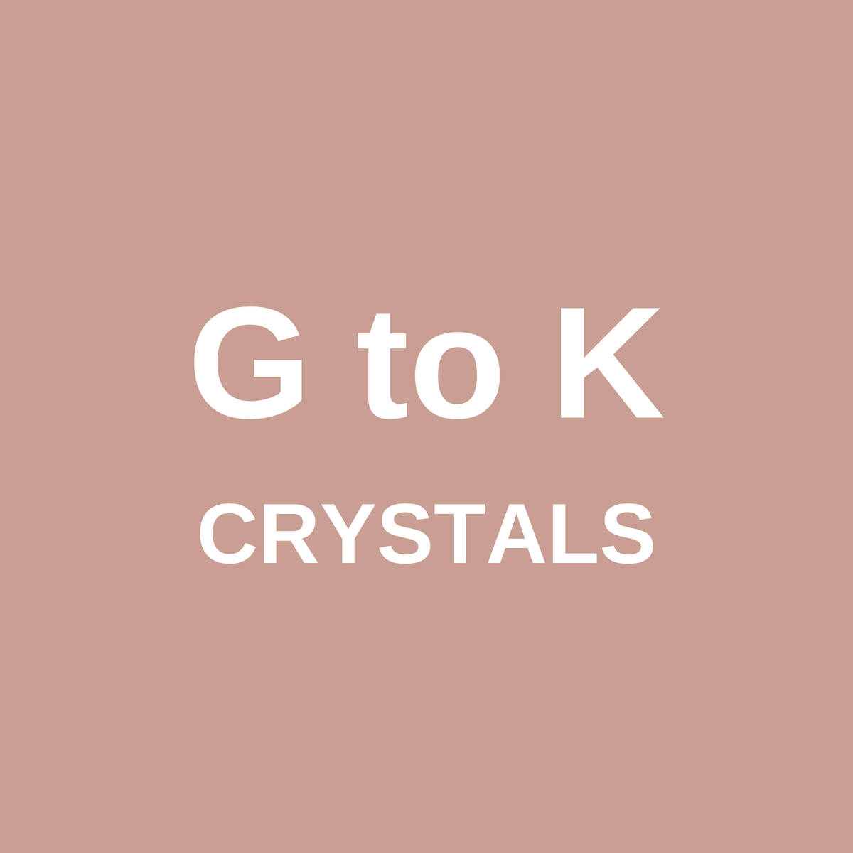 G to K