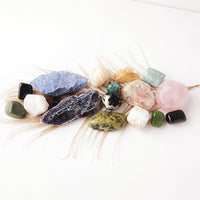 Vol.4 Beginner crystal kit for reiki meditation, home decor & positive energy
