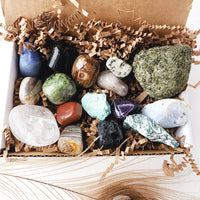 Vol.5 Beginner crystal kit for reiki meditation, home decor & positive energy