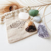 TEENAGERS & PUBERTY SUPPORT crystals set for self-confidence, self-esteem, calming anxiety & stress