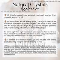 Life path NUMBER 7 healing crystals, Numerology crystal set to manifest psychic abilities, focus, and balance