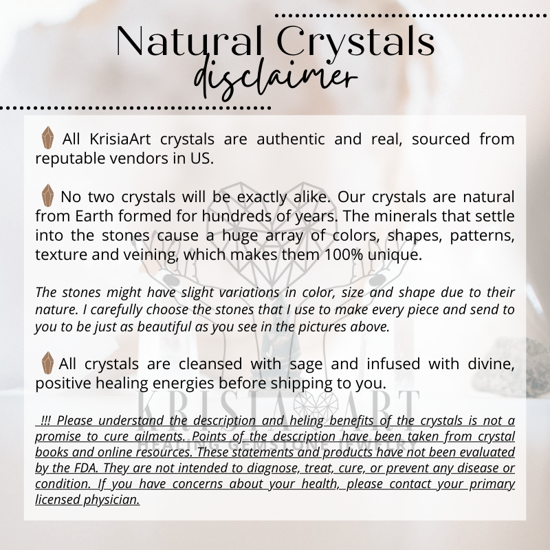 10 CRYSTALS for Women healing crystal set to balance all seven chakras, and bring vitality, health, wealth, passion, love, and well-being to life