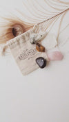 BALANCE YOUR ENERGY crystals set for well-being, meditation, calming stress and harmony