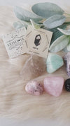 GRIEF & LOSS crystal set for calming and meditation during breakup, divorce, loss, sadness