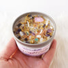 HEALTHY PREGNANCY crystal candle for pregnancy meditation, stress relief, anxiety relief & relaxation during pregnancy