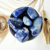 Large SODALITE tumbled stone for inner peace, calming, intuition