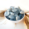 CELESTITE tumbled stone for mental clarity, intuition, inner peace