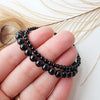 BLACK TOURMALINE healing bracelet 4mm