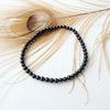 BLACK TOURMALINE healing bracelet 4mm