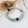 RAINBOW FLUORITE healing bracelet 8mm