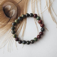 DRAGON BLOODSTONE healing bracelet 8mm