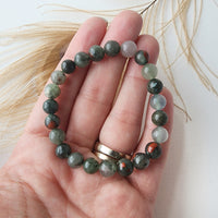 AFRICAN BLOODSTONE healing bracelet 8mm
