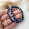 DUMORTIERITE healing bracelet 4mm