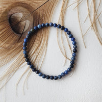 DUMORTIERITE healing bracelet 4mm