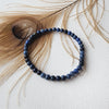 DUMORTIERITE healing bracelet 4mm