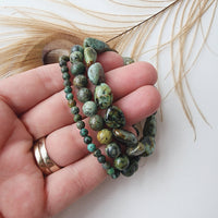 AFRICAN TURQUOISE healing bracelet