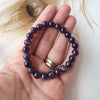 AMETHYST healing crystal bracelet 8mm