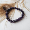 AMETHYST healing crystal bracelet 8mm