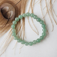 GREEN AVENTURINE healing bracelet 8mm