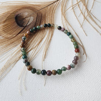 FANCY JASPER healing bracelet 4mm