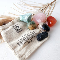 Life path NUMBER 2 healing crystals, Numerology crystal set to manifest peace, love, equilibrium