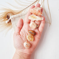 SACRAL CHAKRA crystals set for balance and alignment