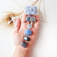 THROAT CHAKRA crystals set for balance and alignment