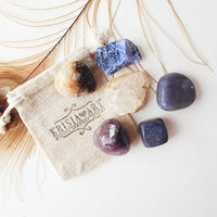 THIRD EYE CHAKRA crystal set for balance and alignment