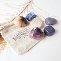 THIRD EYE CHAKRA crystal set for balance and alignment