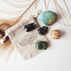 Zodiac sign VIRGO crystal set - August 23 - September 22 - horoscope astrology healing crystals - Amazonite, Jade, Brown Aragonite, Nephrite Jade, Snowflake Obsidian