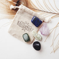 Zodiac sign PISCES crystal set - February 19 - March 20 - horoscope astrology healing crystals