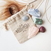 NURSERY & NEW BABY crystals set for calming, protection, better sleep