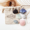 COMMUNICATION crystal set for clear expression, harmony, understanding, calming anxiety when speaking in public