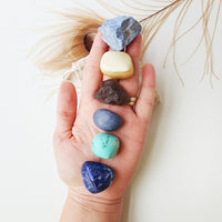 MOOD SWINGS crystals set for calming stress & emotional balance