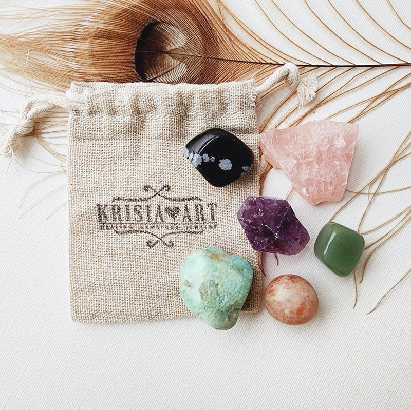 NEW BEGINNINGS & FRESH START crystals set to help release the past and welcome the future