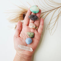 MASTER HEALER crystals set for calming, cleansing & emotional balance