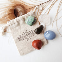 Well-Being - Healing Energy - Protection crystals set for physical, emotional, and spiritual health