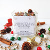 CHRISTMAS MIRACLES crystals spell candle for protection, blessing, and well-being