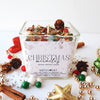 CHRISTMAS MIRACLES crystals spell candle for protection, blessing, and well-being