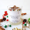 CHRISTMAS MIRACLES crystals spell candle for protection, blessing, and well-being