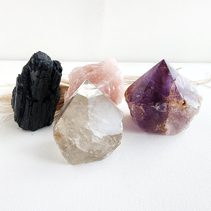 HOME PROTECTION crystal set for negative energy removal, cleansing, and purification