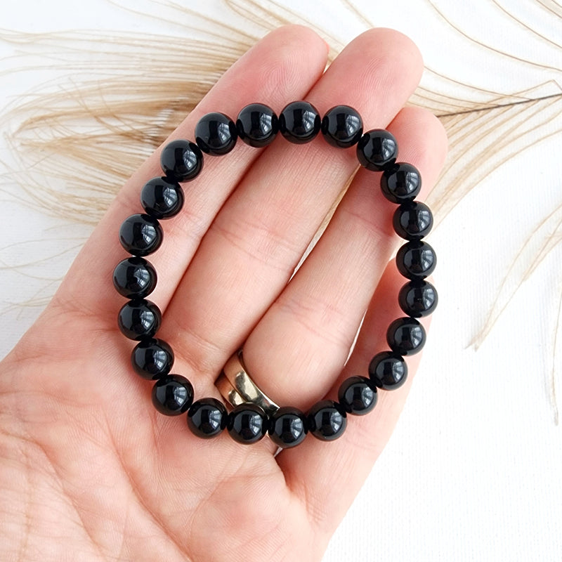 BLACK ONYX healing bracelet 8mm