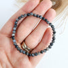 BLACK LABRADORITE healing bracelet 4mm