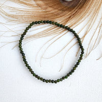 NEPHRITE JADE healing bracelet 3-4mm