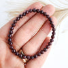 RED GARNET healing bracelet 6mm
