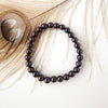 RED GARNET healing bracelet 7mm