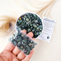 KAMBABA JASPER crystal chips 1oz - No hole, polished