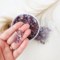 SUPER 7 crystal chips 1oz - No hole