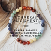 7 CHAKRA healing bracelet 6mm