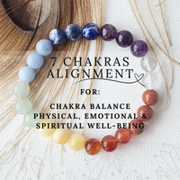 7 CHAKRA healing bracelet 8mm